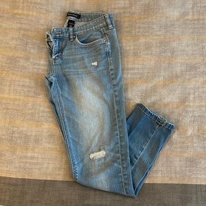 WHBM Distressed Boyfriend Jeans